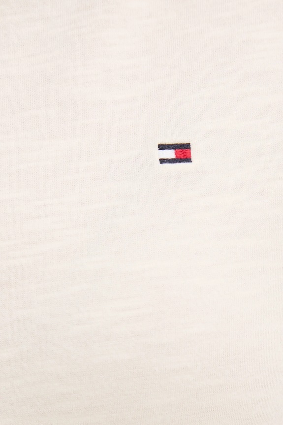 Tommy Hilfiger t-shirt bawełniany WW0WW44433 beżowy