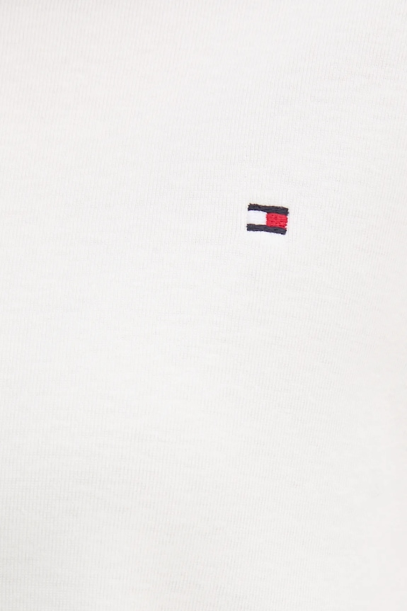 Tommy Hilfiger t-shirt bawełniany WW0WW46158 biały