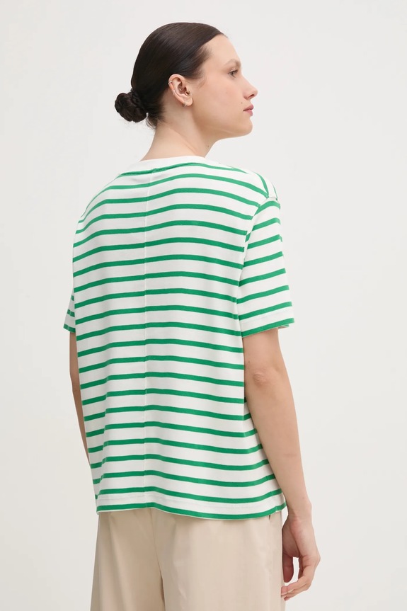 Odjeća Pamučna majica Tommy Hilfiger WW0WW46158 zelena