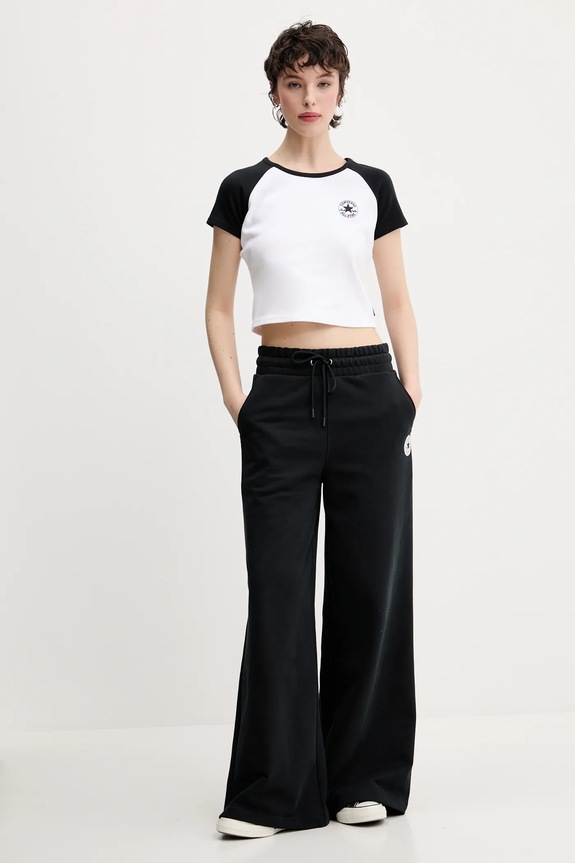 Converse t-shirt 10027396.A01 biały SS25