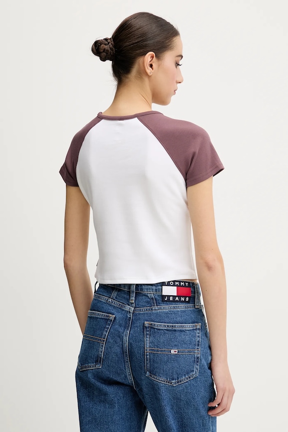 Abbigliamento Converse t-shirt 10027396.A03 bianco