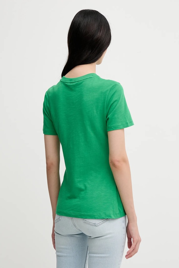 Abbigliamento Tommy Hilfiger t-shirt in cotone WW0WW44559 verde