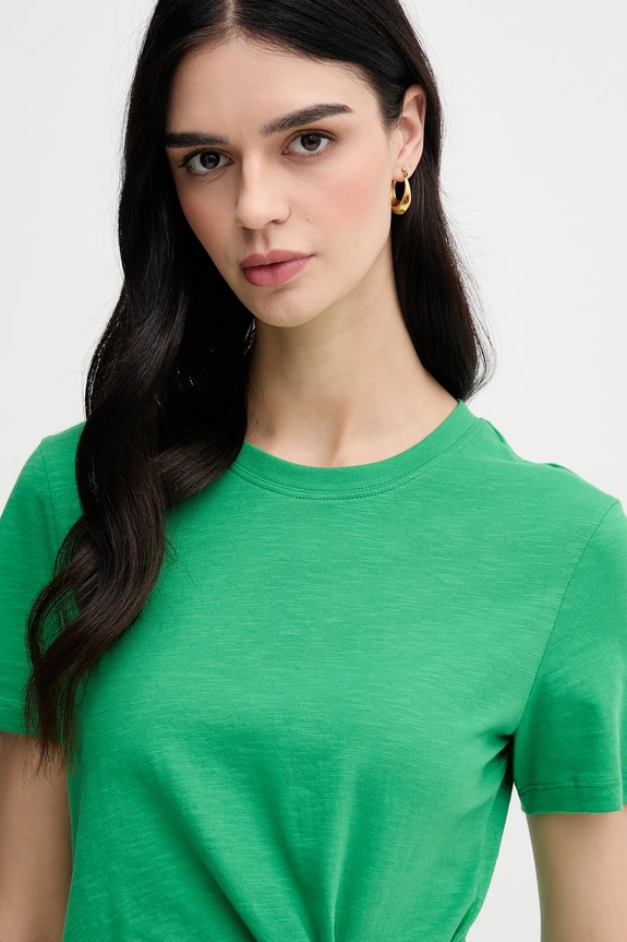 Tommy Hilfiger t-shirt in cotone verde WW0WW44559