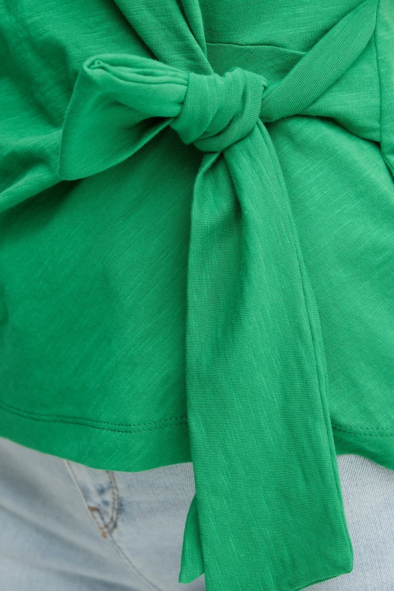 Tommy Hilfiger t-shirt in cotone WW0WW44559 verde