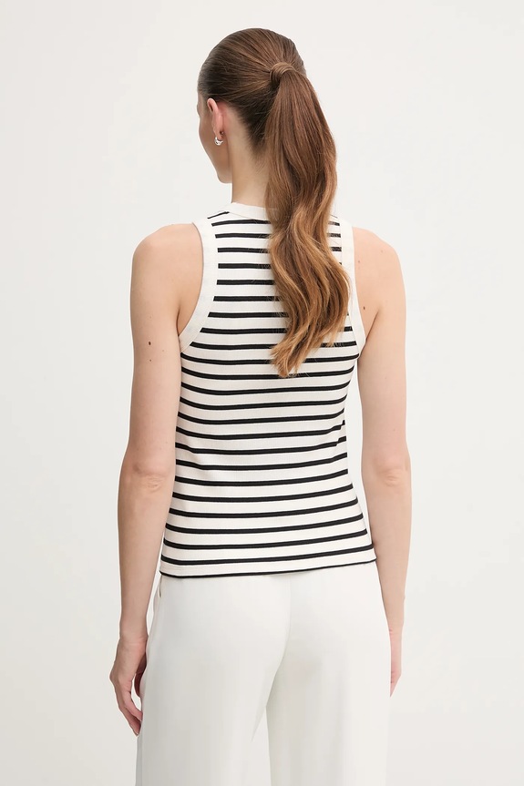 Îmbrăcăminte Dkny top DJ5T1413 alb
