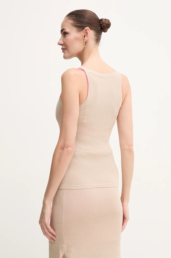 Oblečenie Top Dkny DJ5R0533 béžová