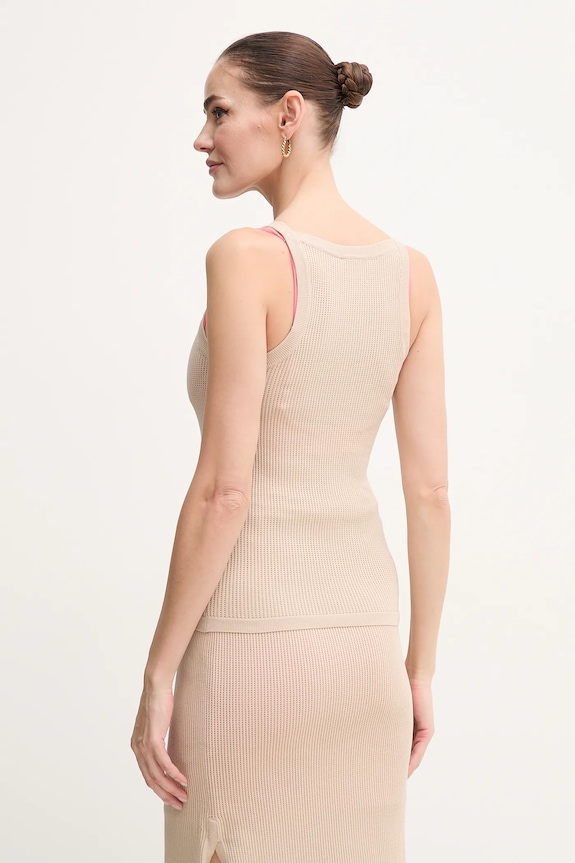 Oblečenie Top Dkny DJ5R0533 béžová