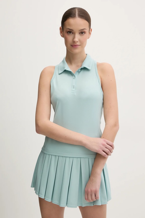 Dkny top regular turkusowy DP5T1185