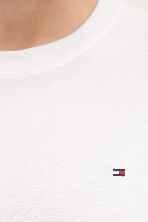 Tommy Hilfiger t-shirt bawełniany biały UW0UW05763