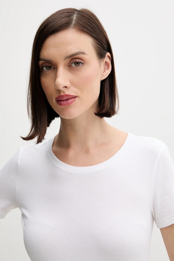 Tričko Tommy Hilfiger 2-pak UW0UW05974 biela