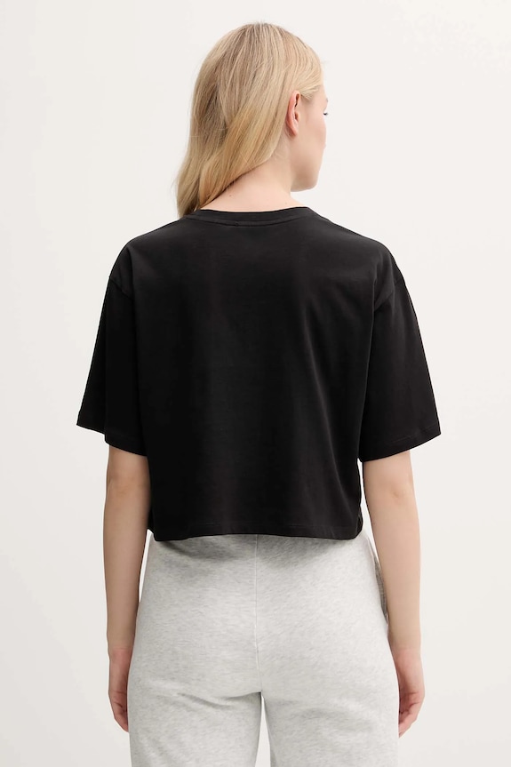 Calvin Klein Underwear t-shirt bawełniany lounge LV00QS7470 czarny SS25
