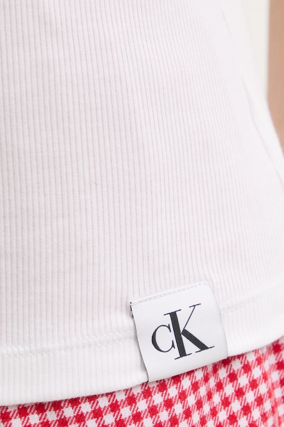 Top Calvin Klein Underwear LV00QS7492 biela