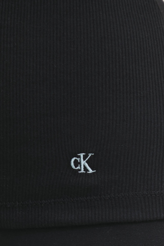 Bavlnený top Calvin Klein Underwear 3-pak LV00QS7493