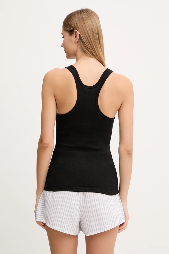 Pamučni top Calvin Klein Underwear 3-pack LV00QS7493 siva