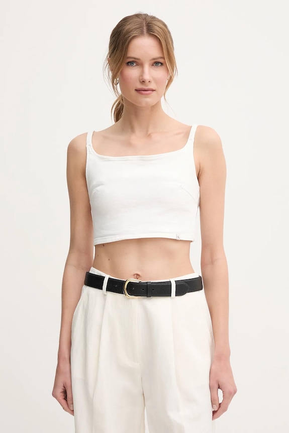 Calvin Klein Jeans top uni bej J20J225195
