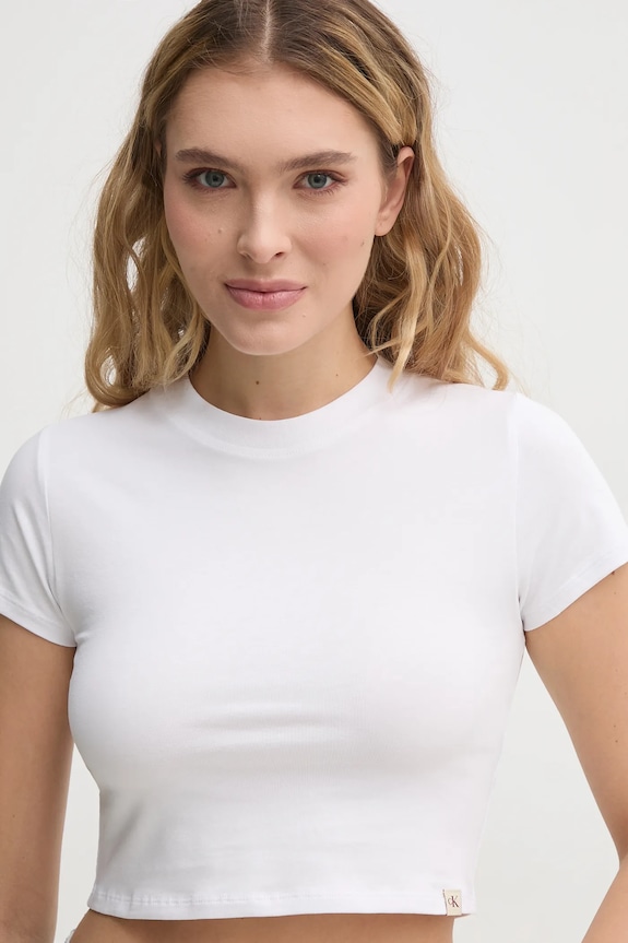 Calvin Klein Jeans t-shirt biały J20J225237