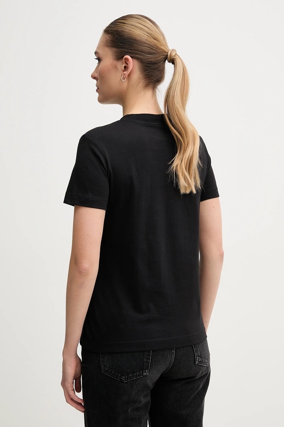 Îmbrăcăminte Calvin Klein Jeans tricou din bumbac J20J225259 negru