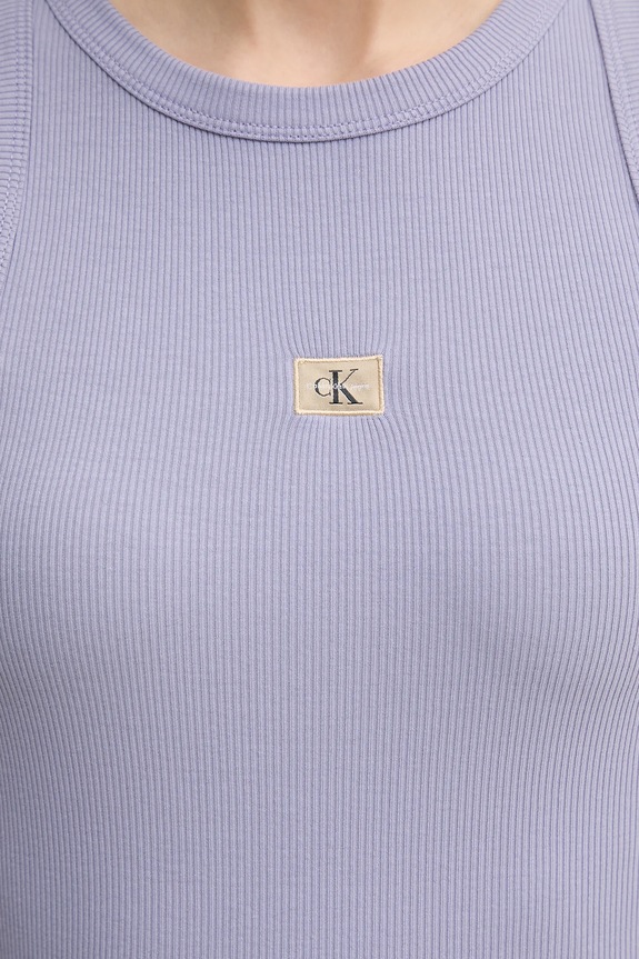 Top Calvin Klein Jeans J20J225311 ljubičasta