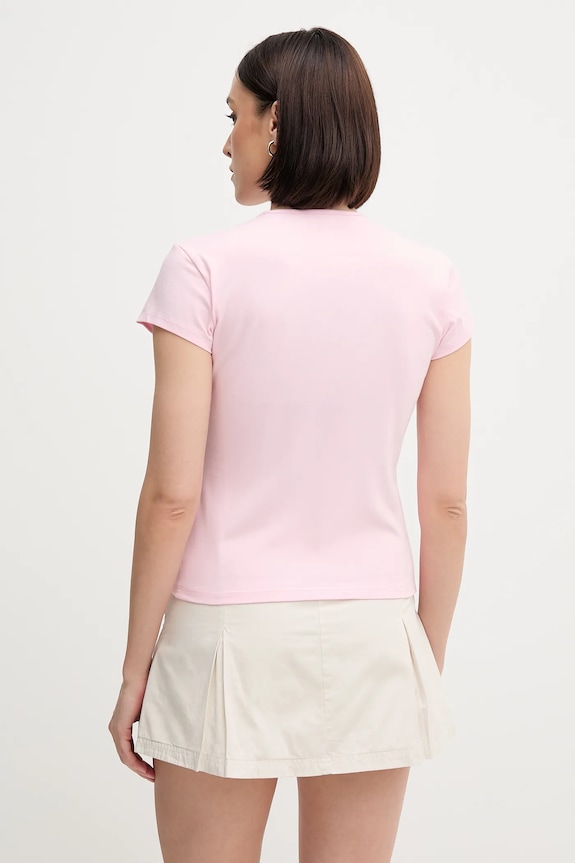 Odzież Calvin Klein Jeans t-shirt LV047B828G różowy