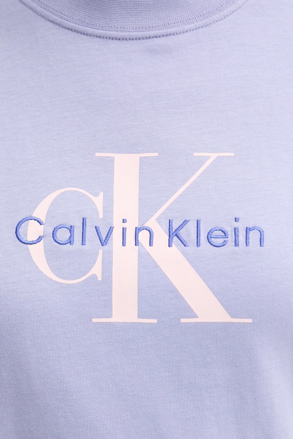 Calvin Klein Jeans tricou damă din bumbac violet LV047B865G