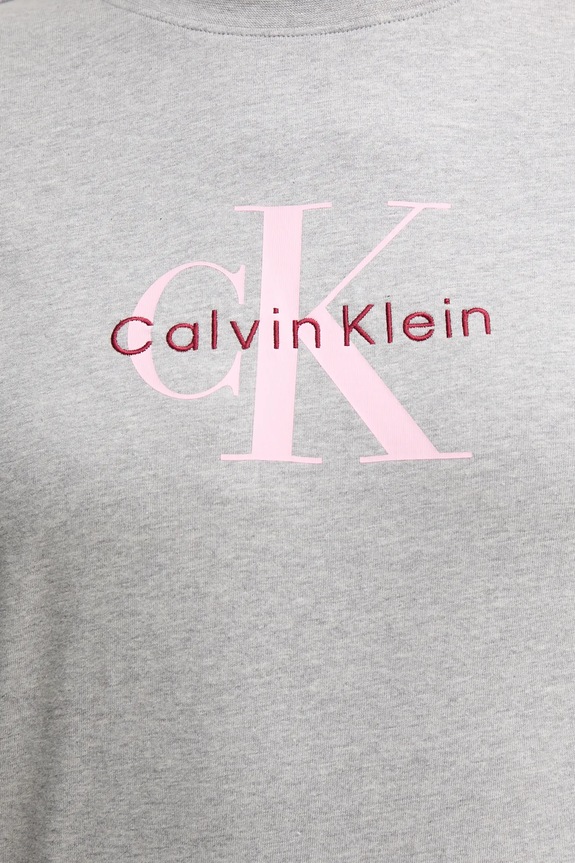 Calvin Klein Jeans t-shirt damski bawełniany LV047B865G szary
