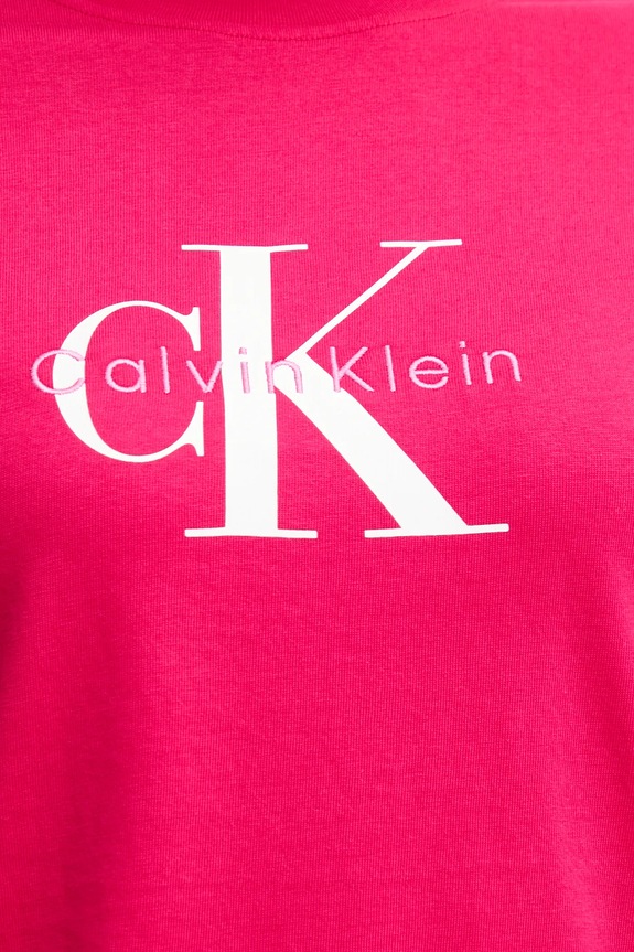 Calvin Klein Jeans t-shirt női pamut LV047B865G rózsaszín