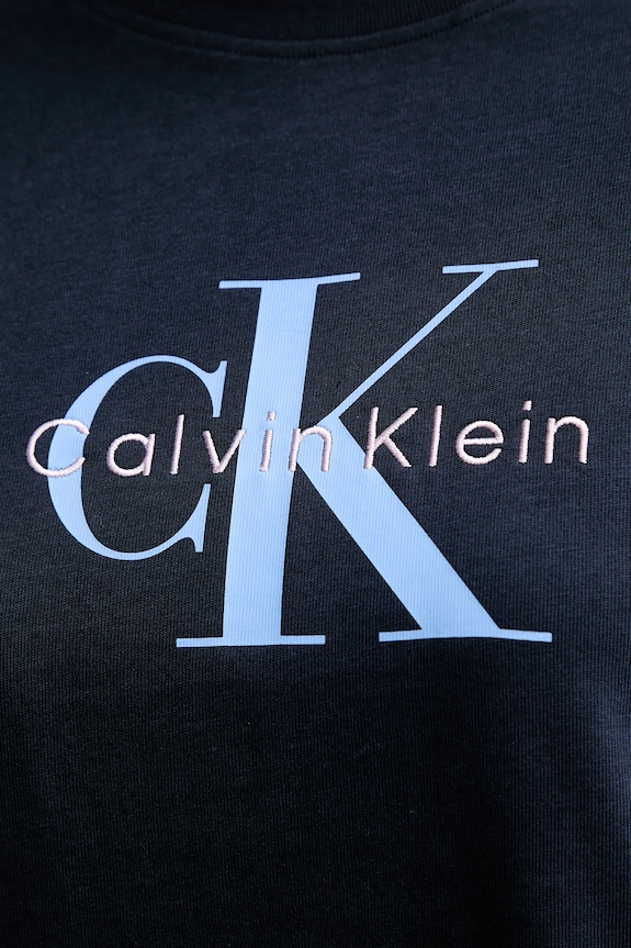 Calvin Klein Jeans majica ženska od pamuka mornarsko plava LV047B865G