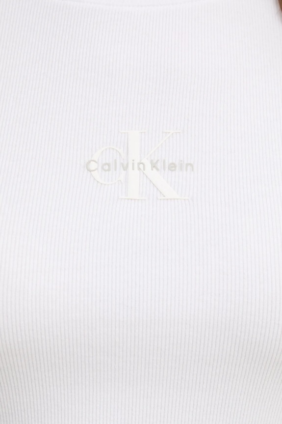 Calvin Klein Jeans t-shirt damski LV047AB802 biały