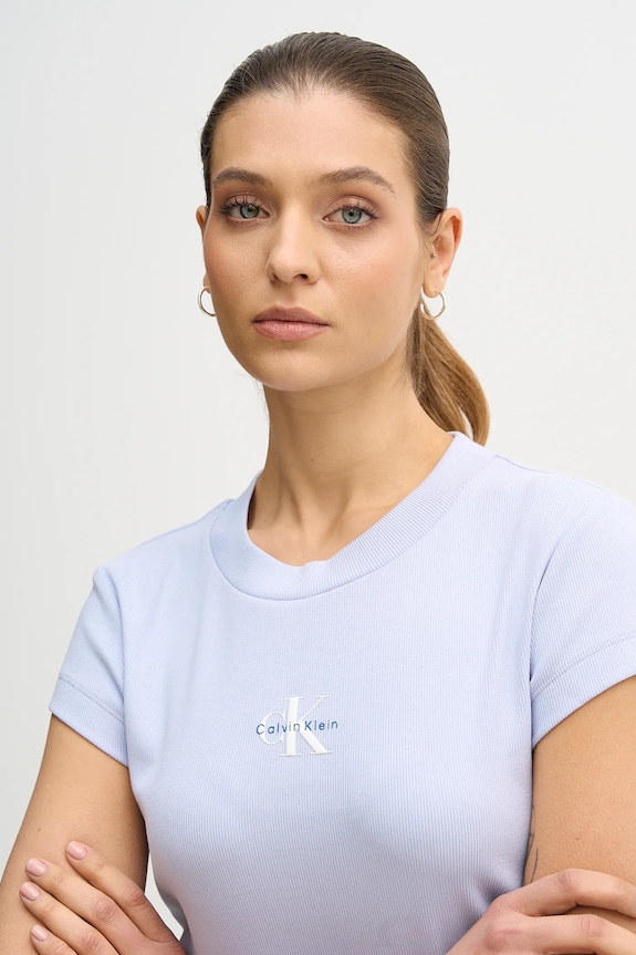 Calvin Klein Jeans tričko dámské modrá LV047AB802