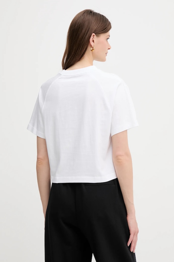 Oblečenie Bavlnené tričko Calvin Klein Jeans LV047B847G biela