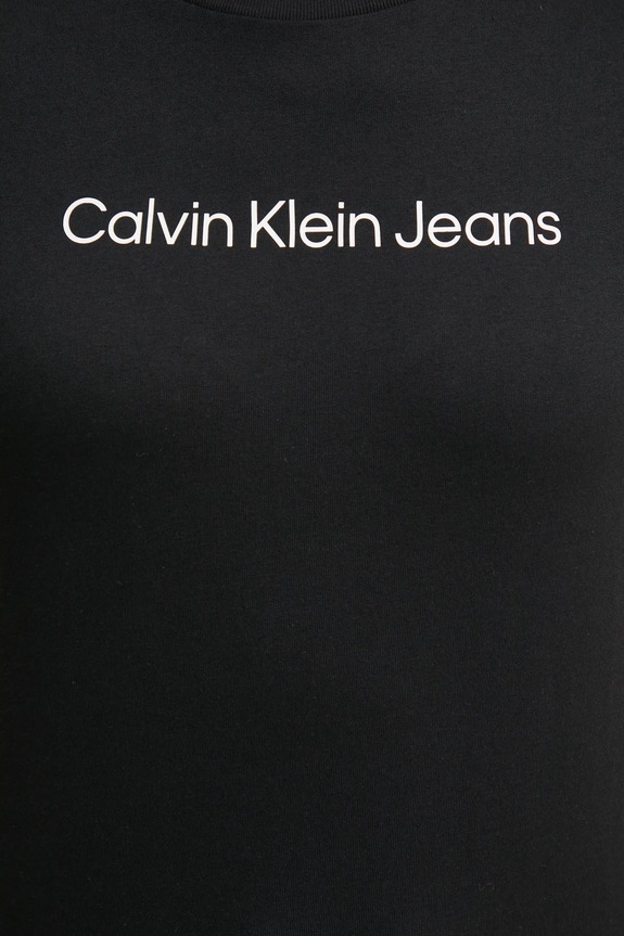 Bavlnené tričko Calvin Klein Jeans LV047AB805 čierna
