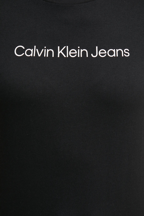 Bavlnené tričko Calvin Klein Jeans LV047AB805 čierna