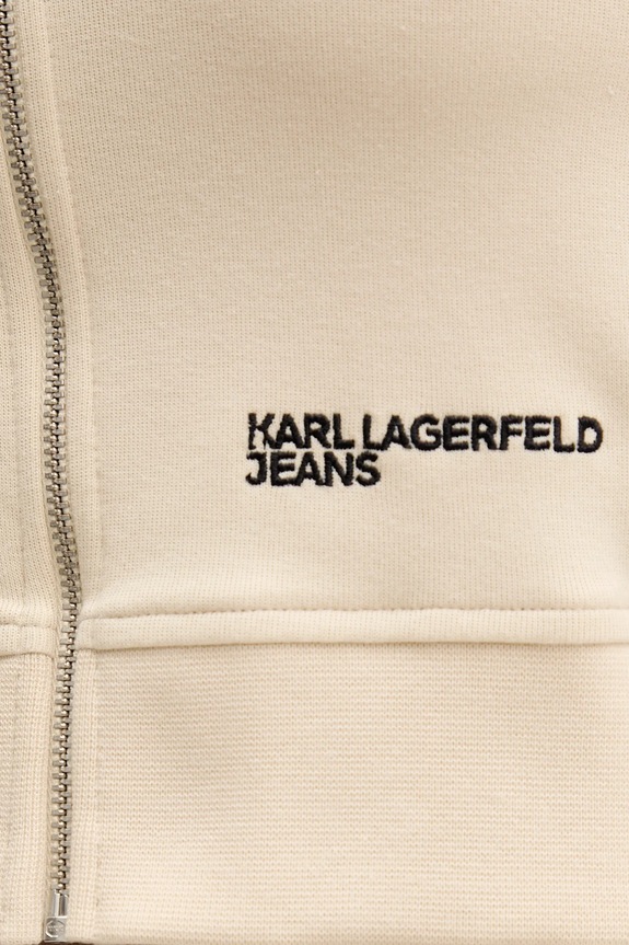 Karl Lagerfeld Jeans top A2W17025 beżowy