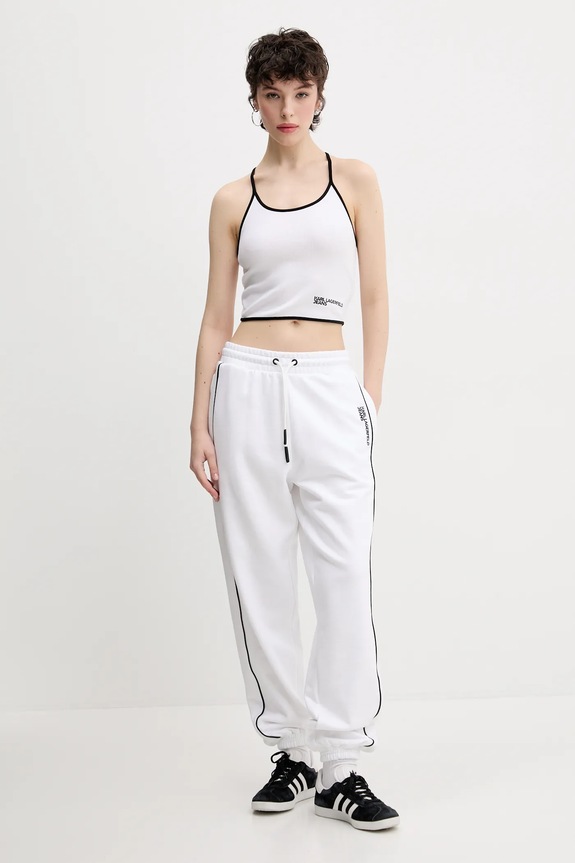 Top Karl Lagerfeld Jeans A2W17026 bijela SS25