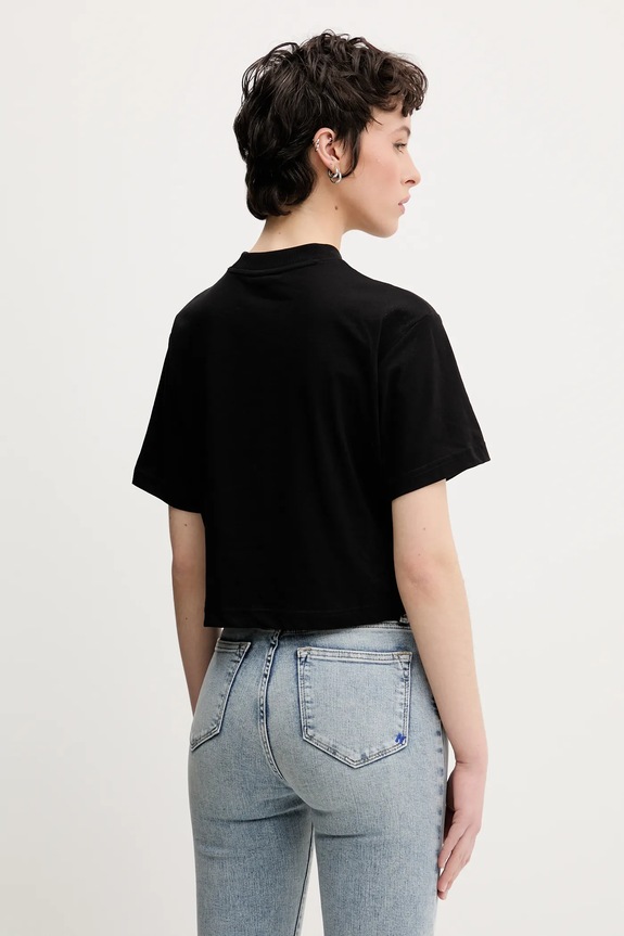Oblečenie Karl Lagerfeld Jeans tričko s bavlnou A2W17076 čierna