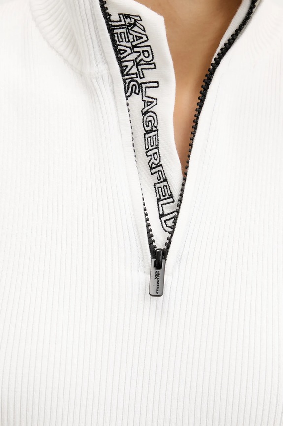 Top Karl Lagerfeld Jeans A2W18001 λευκό