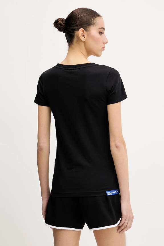 Odjeća Majica kratkih rukava Karl Lagerfeld Jeans A2W17097 crna