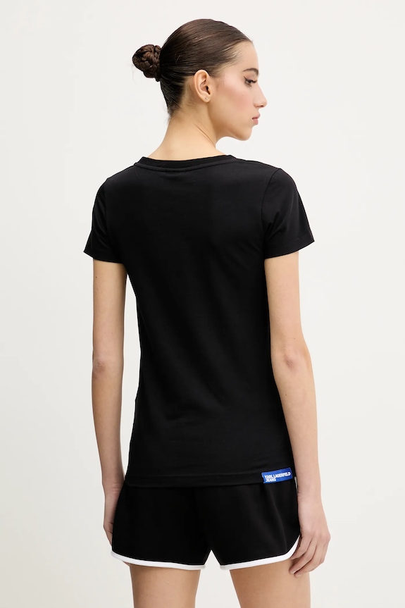 Odjeća Majica kratkih rukava Karl Lagerfeld Jeans A2W17097 crna