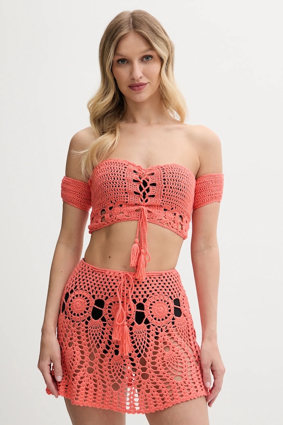 Plážový top Guess oranžová E5GH00.Z3N30