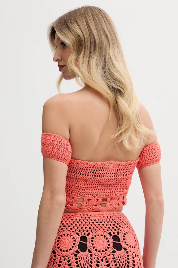Oblečenie Plážový top Guess E5GH00.Z3N30 oranžová