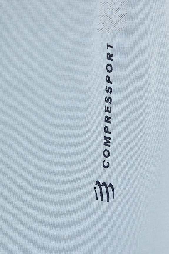 Bežecký top Compressport Singlet modrá ATSW744