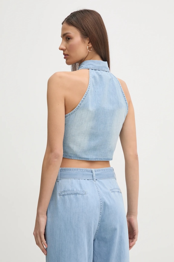 Abbigliamento Gaudi maglietta jeans 511BD46003 blu