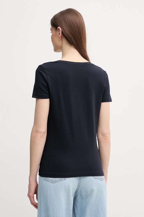 Odzież Gaudi t-shirt 511BD64021 granatowy