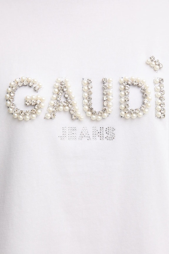 Gaudi t-shirt 511BD64030 biały