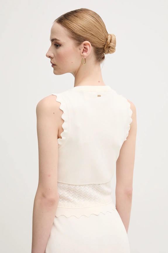 Ρούχα Top Gaudi 511FD43007 μπεζ