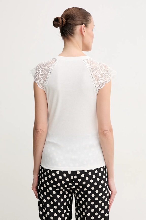 Odjeća Majica kratkih rukava Morgan DMEG DMEG bijela