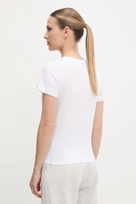 Guess pamut póló NARCISO V5GI10.K9RM1 fehér SS26