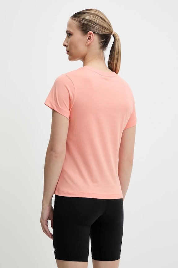 Ρούχα Βαμβακερό μπλουζάκι Guess NARCISO V5GI10.K9RM1 πορτοκαλί