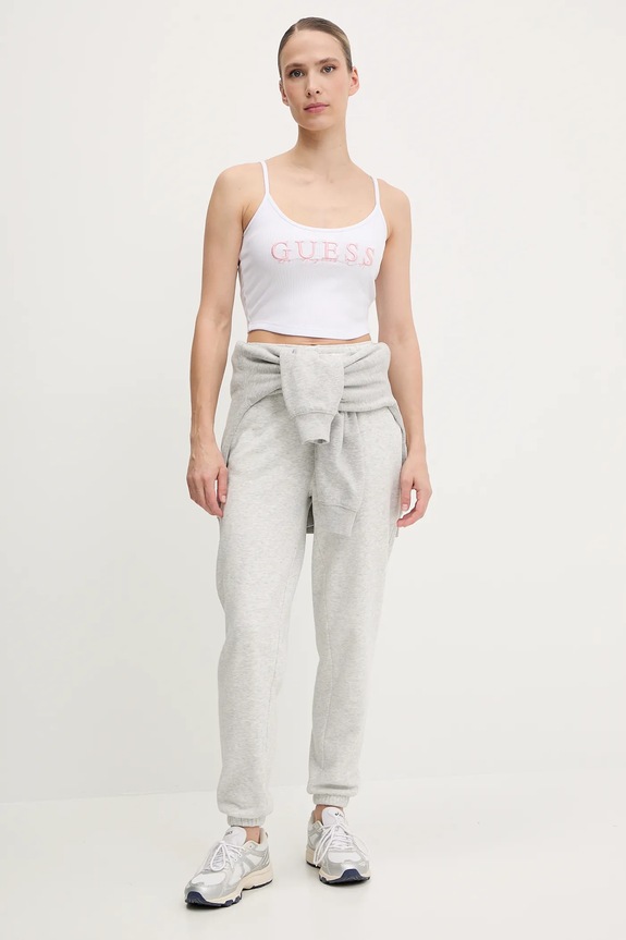 Guess top SUNFLOWER V5GP16.K8RT2 bianco SS25
