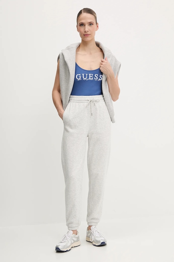 Guess top SUNFLOWER V5GP16.K8RT2 fioletowy SS25